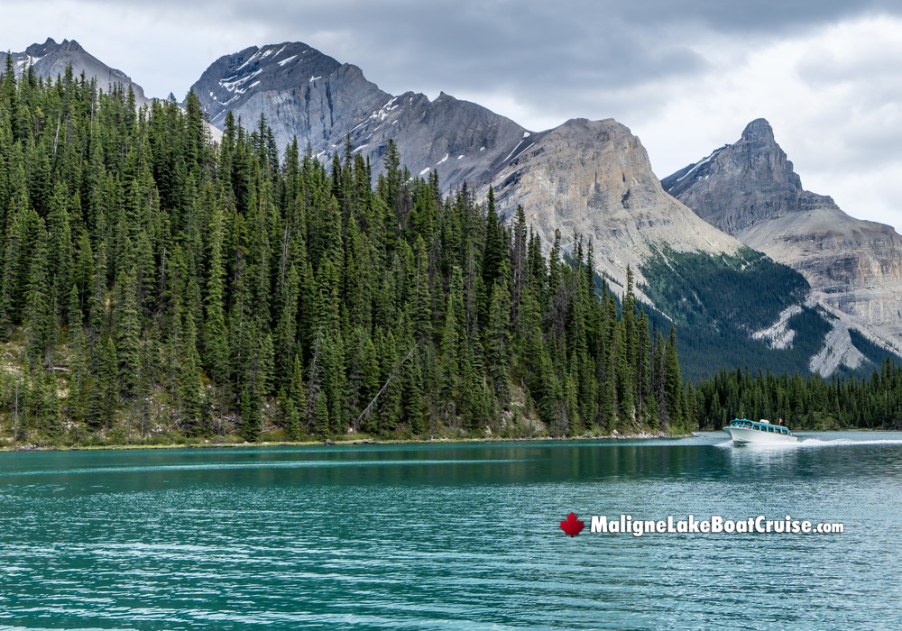 Maligne Lake's Hall of the Gods