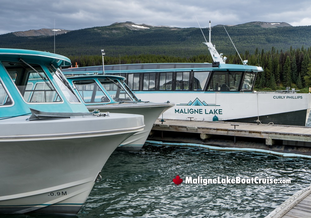 Maligne Lake Boat Cruise Dock