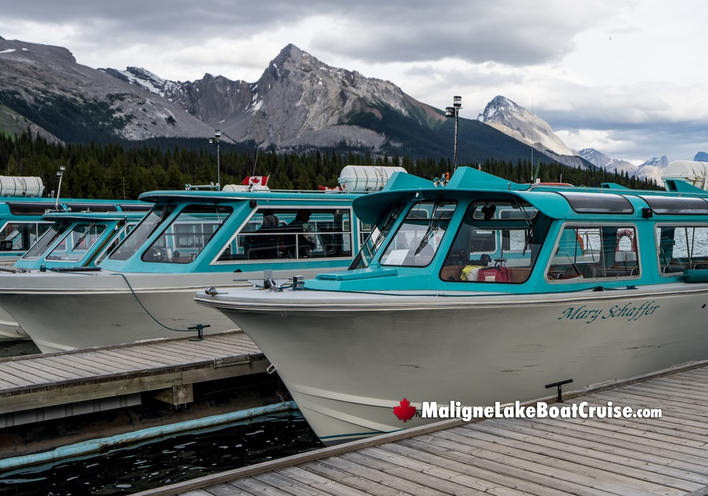 Mary Schaffer Boat Signage
