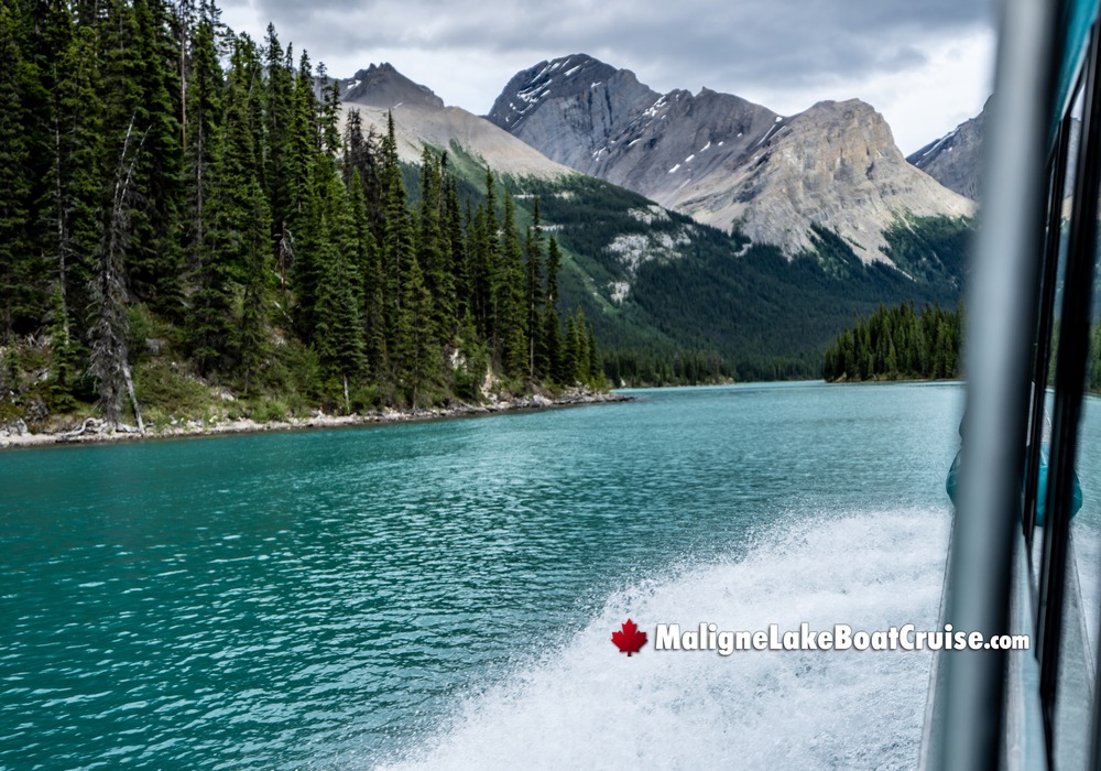 Queen Elizabeth Mountain Ranges Boat View Enhanced